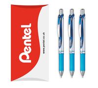 Pentel Energel XM BL77 Retraibile Liquido Gel Inchiostro Penna - Confezione 3 IN