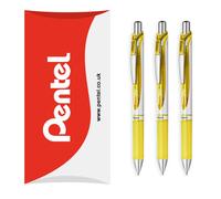 Pentel Energel XM BL77 Retraibile Liquido Gel Inchiostro Penna - Confezione 3 IN