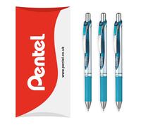 Pentel Energel XM BL77 Retraibile Liquido Gel Inchiostro Penna - Confezione 3 IN