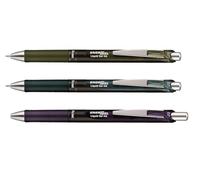 Pentel EnerGel XM BL77A2 - Penna gel con meccanismo a stampa, 1 pezzo, colore: Verde oliva