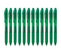 Pentel EnergelX, Penne roller con inchiostro a Gel, punta retrattile da 0,7mm, c