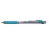 Pentel Energize pl75-s - Set di 12 portamine 0,5 mm colore alluminio/turchese