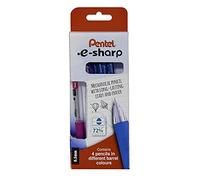 Pentel eSharp - Portamine da 0,5 mm, 4 pezzi