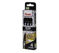 Pentel Extra Fine Pennarello Permanente 4pc Portafoglio Nero
