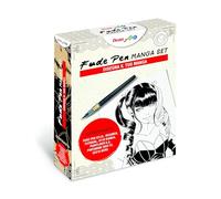 Pentel Fude Pen Manga Set