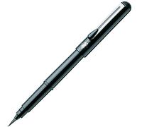 Pentel Fude Pen Portable Penna con punta a pennello, corpo nero, punta media (XGFKP-A)