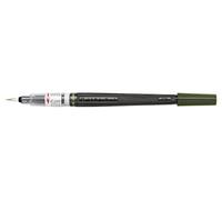 Pentel GFL Colour Brush pennello inchiostro base acqua, verde oliva - NUOVO