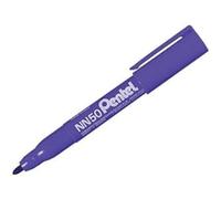 Pentel Green Label Permanent Marker, Colore Blu, Confezione da 12