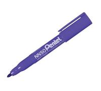 Pentel Green Label Permanent Marker, Colore Blu, Confezione da 12 - NUOVO