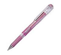 Pentel Hybrid Gel Grip DX K230-MP - Rullo in gel con inchiostro metallizzato, 1 mm, colore: Rosa metallizzato