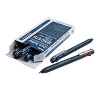 Pentel iZee 4 Colour Pen - Ink Colour: Black, Red, Blue & Green - Pack of 12