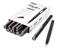 Pentel JM20 Stylo Usa E Getta Con Inchiostro Grigio Confezione Da 12