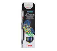 Pentel K110 Dax Dual Metallic Hybrid Dual Metallic Gel Roller 4er Set sortiert sortiert 4XZ