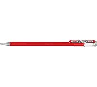 Pentel K110-VBX Mattehop - Penna roller a inchiostro gel con finitura opaca, modello con cappuccio, 1 pezzo, rosso