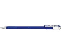 Pentel K110-VCX Mattehop - Penna roller a inchiostro gel con finitura opaca, modello con cappuccio, 1 pezzo, blu