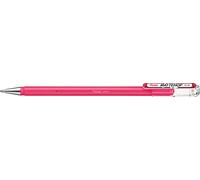 Pentel K110-VPX Mattehop - Penna roller a inchiostro gel con finitura opaca, modello con cappuccio, 1 pezzo, colore: Rosa