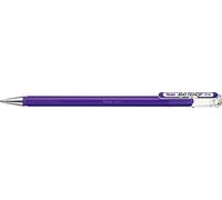 Pentel K110-VVX Mattehop - Penna roller a inchiostro gel con finitura opaca, modello con cappuccio, 1 pezzo, colore: Viola
