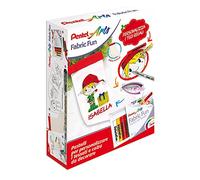 Pentel Kit Fabric Fun PTS pastelli tessuto & calza da decorare