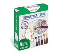 Pentel Kit Hybrid Dual Metallic K110 effetto doppio colore & sagome da colorare