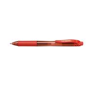 Pentel Knock Gel Ballpoint Pen Energel X 0.7mm Regular Triagle Tip Red Ink (BL107-B)