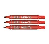 Pentel Maxiflo NLF50 1.5-3 mm - Marcador (Negro), 1 unidad