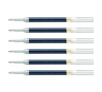 PENTEL Lotto di 6 ricariche LR7 per Roller Energel Liquido Pte 0,7 tracciato 0,35 mm, colore: Nero