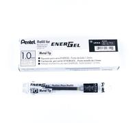 Pentel LR10 refill per EnerGel 1,0 mm 12 pezzi, nero Nero Singolo