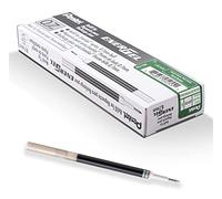 Pentel LR7-D3X - Ricarica per penne EnerGel 0,7 Ball = 0,35 mm, tratto di larghezza, confezione da 12, colore: Verde foresta