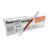 20 Ricarica Roller Pentel LR7 per penna gel EnerGel 0,7 mm Punta in metallo...