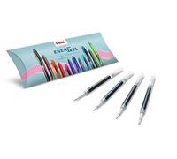 Pentel LR7 Refill Energel inchiostro ultrascorrevole ad asciugatura istantanea, 0,7 mm blu 4 pezzi