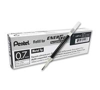 12 REFILLS ROLLER ENERGEL 0.7m LRP7-AX NERO XM Permanent