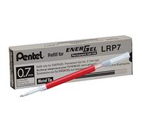 12 REFILLS ROLLER ENERGEL 0.7m LRP7-BX ROSSO XM Permanent