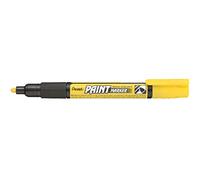 Pentel Marcador Pintura Cubierta con Mediano Punta Tipo Bala Marcador Pintura - Amarillo, Pack Of 1