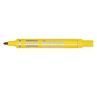 Pentel - Marcatore permanente N50 - punta tonda - giallo - 1 pezzo