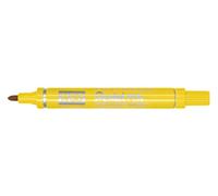 Pentel - Marcatore permanente N50 - punta tonda - giallo - 1 pezzo
