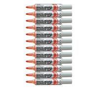 Pentel Marker Maxiflo MWL5M 2-5 mm Red evidenziatore