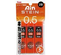 Pentel Matita Meccanica Piombo Ain Stein 2B XC2752B-3P Confezione da 40 Pezzi...
