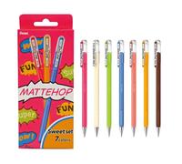 Pentel Mattehop K110-V7STA Mattehop - Penna a sfera con inchiostro ad alta opaci