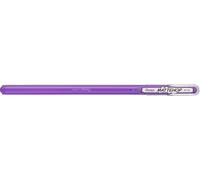 Pentel Mattehop K110V - Rullo gel con inchiostro ad alta opacità, 1,0 mm, 12 pezzi, colore: Viola chiaro