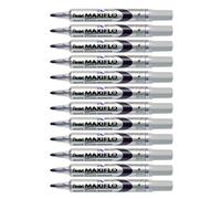 Pentel Maxiflo - Confezione di 12 marqeurs per lavagna punta Violet