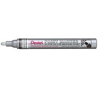 Pentel MMP10 Paint Marker marcatore vernice punta media 4,5 mm argento 12 pz - N