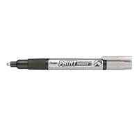 Pentel 4.0mm Bala Puntos Marcador Pintura Base Celulosa Pintura Permanente Colores Vivos - Plateado