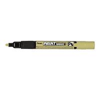 Pentel Marcador Pintura Cubierta con Medio Punta Tipo Bala Marcador Pintura - Oro, Pack Of 1