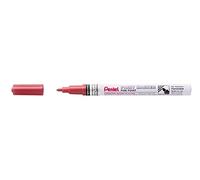 Pentel MSP10-MB - Pennarello a vernice con inchiostro ad effetto espressivo, tratto da 1,5 mm, 1 pezzo, colore: Rosso metallizzato
