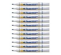 Marcatore per Lavagne MW85 Pentel - Punta Tonda - 4,4 mm - MW85-CE (Blu Conf. 12