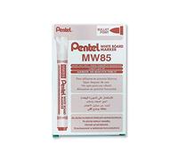 Pentel Marcatore per lavagne bianche MW85, punta conica, 12 pezzi, rosso