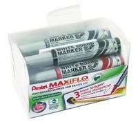 Pentel Mwl5m / Mag/4-m Maxiflo Bianco Tavola Evidenziatore Con Magnetico Eraser