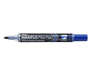 Pentel MWL5SBF Maxiflo Flex-Feel marcatore lavagna bianca, blu, 12 pz