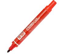 PENTEL - N50-B - Marcatore permanente N50 - punta tonda - rosso - Pentel - 29883 - Conf. da 1 Pz.