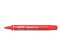 Pentel N50 - Be - Corpo in alluminio, 12 pezzi, colore: rosso - NUOVO